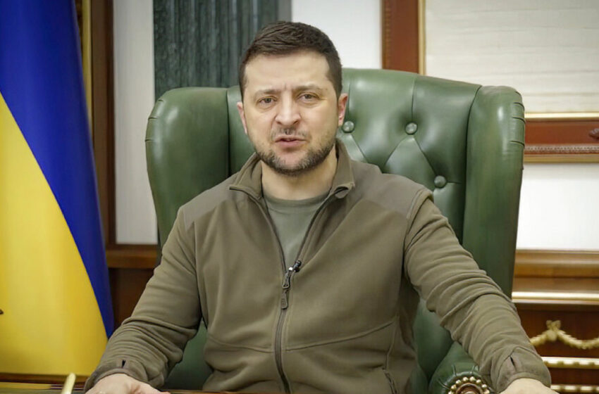  Ζελένσκι: Η Ουκρανία δεν είναι έτοιμη να παραδώσει την ελευθερία της στον γ@@@ένο τρομοκράτη Πούτιν