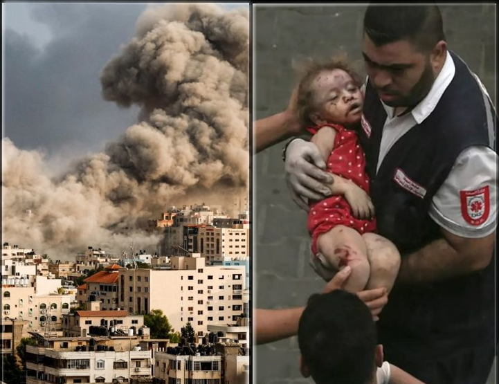  Αιματοκύλισμα στη Γάζα μετά την πολύνεκρη επίθεση της Χαμάς στο Ισραήλ- Ξεπερνούν συνολικά τους 1600 οι νεκροί-Διαρκής κλιμάκωση