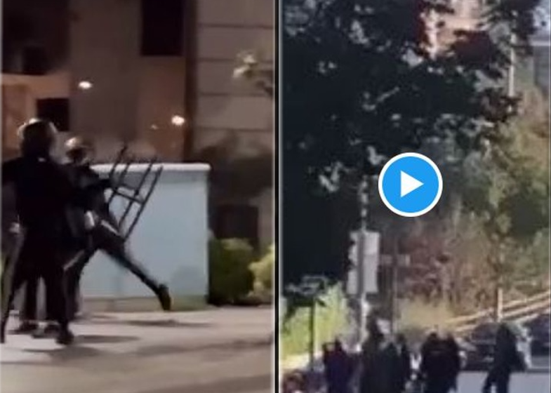  Βίντεο από τη στιγμή της επίθεσης στον 35χρονο με τσεκούρι και τέισερ – Εικόνες και από τα σοβαρά οπαδικά επεισόδια που ακολούθησαν