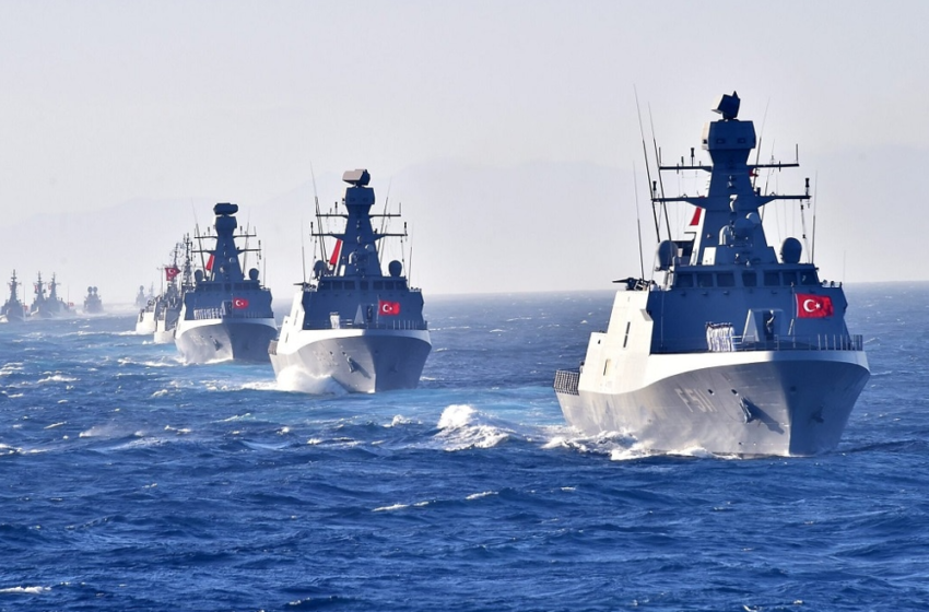  Η Τουρκία βγάζει 100 πολεμικά πλοία στον Βόσπορο