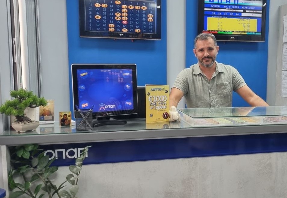 Βρέθηκε ο πρώτος μεγάλος νικητής του νέου ΛΟΤΤΟ - Θα εισπράττει 10.000 ευρώ κάθε μήνα για την επόμενη 10ετία 2 2 3