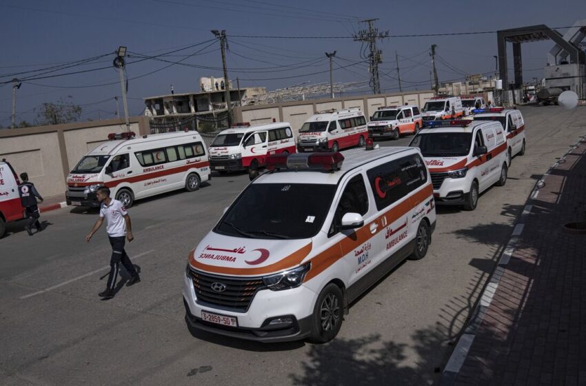  “Πράσινο” φως για εγκατάσταση κινητών νοσοκομείων στη Ράφα αναμένει η Τουρκία