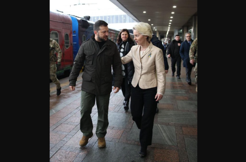  Ούρσουλα φον ντερ Λάιεν: Στο Κίεβο η πρόεδρος της Κομισιόν – Θα μιλήσει στο ουκρανικό κοινοβούλιο