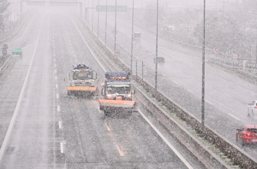  Θεσσαλονίκη: Χιόνια στη Δυτική Μακεδονία – Σε εγρήγορση ο κρατικός μηχανισμός