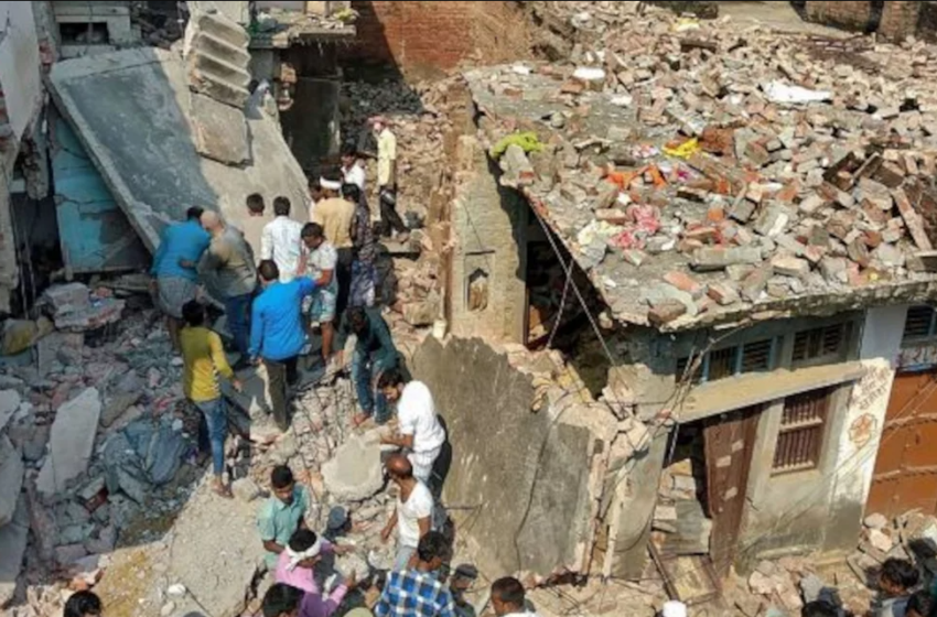  Ινδία: Έκρηξη ισοπέδωσε πέντε σπίτια σε συνοικία της Μουμπάι -Εντεκα τραυματίες