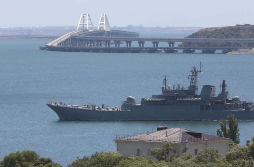  Ουκρανία: Βυθίσαμε ρωσικά αποβατικά σκάφη στην Κριμαία
