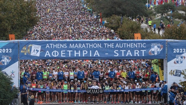  40ός Αυθεντικός Μαραθώνιος Αθήνας: Μεγάλη συμμετοχή, ρεκόρ και μήνυμα ειρήνης