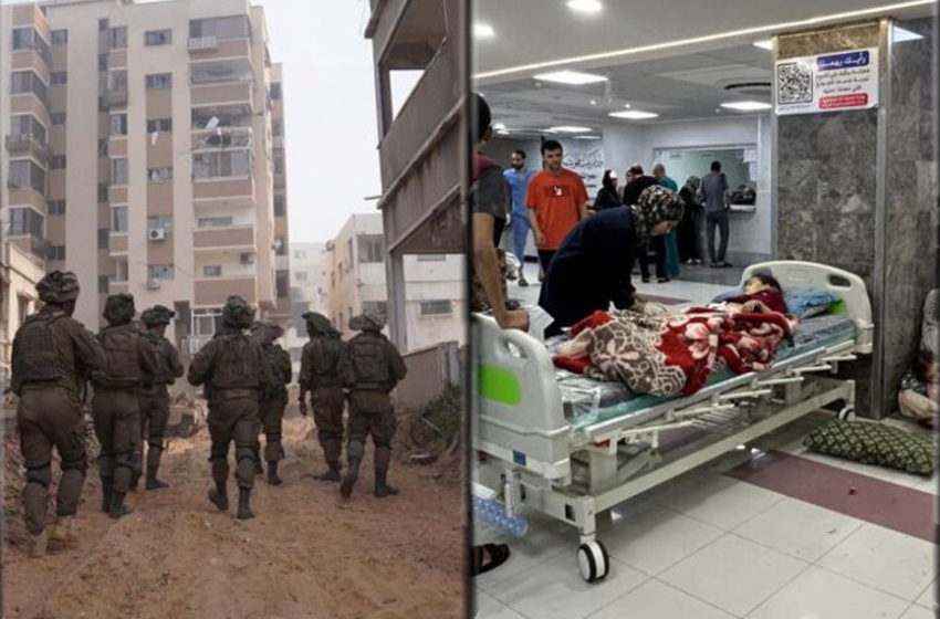  Αλ Σίφα: Εικόνες αγριότητας – Εισέβαλε στο νοσοκομείο ο ισραηλινός στρατός – Τρόμος σε ασθενείς από εκρήξεις