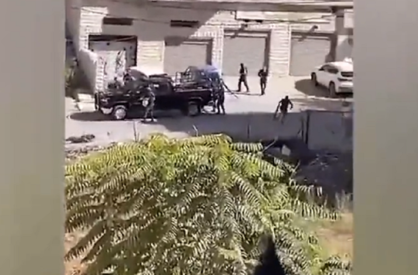 Επίθεση στον κονβόι που μετέφερε τον Μαχμούντ Αμπάς – Βίντεο από τη στιγμή της συμπλοκής