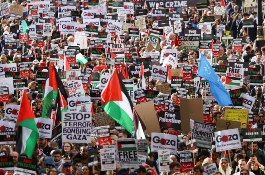  Λονδίνο: Κρίση με την Μπάβερμαν που χαρακτήρισε “πορεία μίσους” τη σημερινή διαδήλωση υπέρ της Παλαιστίνης