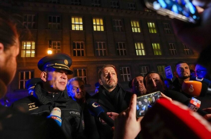  Μακελειό στην Πράγα: Δεν υπάρχουν ενδείξεις για διεθνή τρομοκρατία, λέει ο υπ. Εσωτερικών