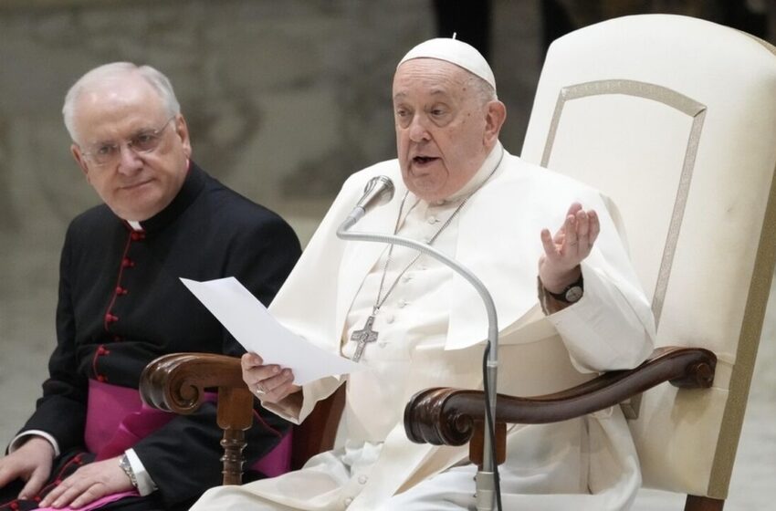  Πάπας Φραγκίσκος: Οδυνηρή η κατάρρευση της εκεχειρίας στη Μέση Ανατολή
