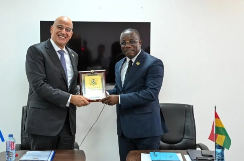  Συναντήσεις Νίκου Δένδια με τον υπουργό Άμυνας και την υπουργό Εξωτερικών της Γκάνας