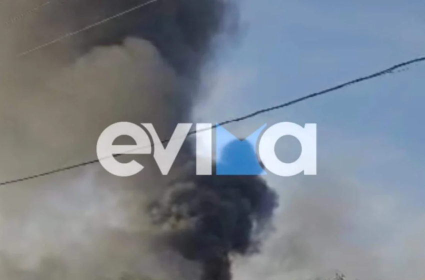  Εύβοια: Φωτιά σε κατοικία