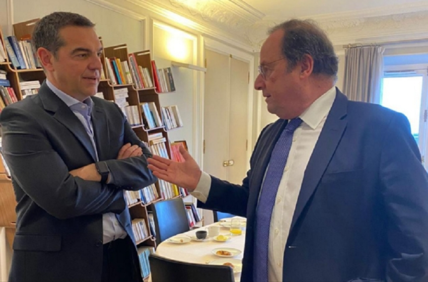 Στο Παρίσι ο Αλέξης Τσίπρας- Σημαντικές επαφές με Ολάντ και Πικετί