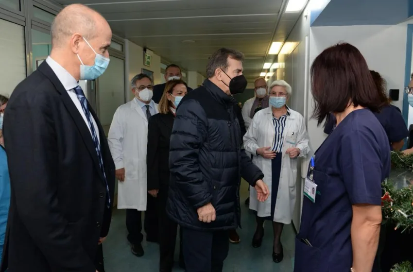  Τη ΜΑΦ για τα Αγγειακά Εγκεφαλικά του “Παπαγεωργίου” επισκέφτηκε ο υπουργός Υγείας
