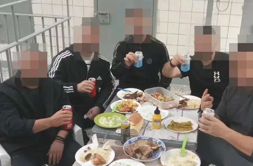  Φυλακές Κορυδαλλού: Ρεβεγιόν με φαγητά και μπύρες για κρατούμενους – Πειθαρχική εξέταση