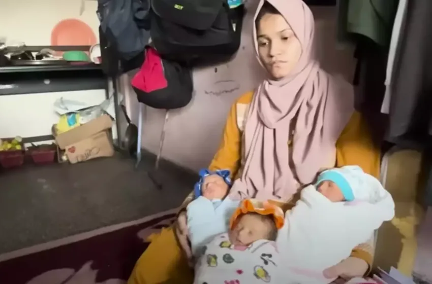 Γάζα: Συγκλονίζει 29χρονη που γέννησε τετράδυμα εν μέσω βομβαρδισμών