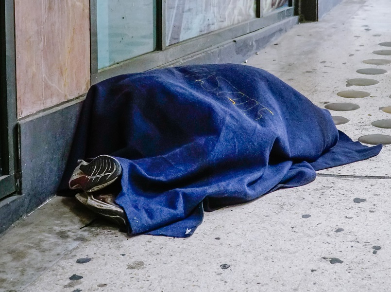 αστεγος φτωχεια