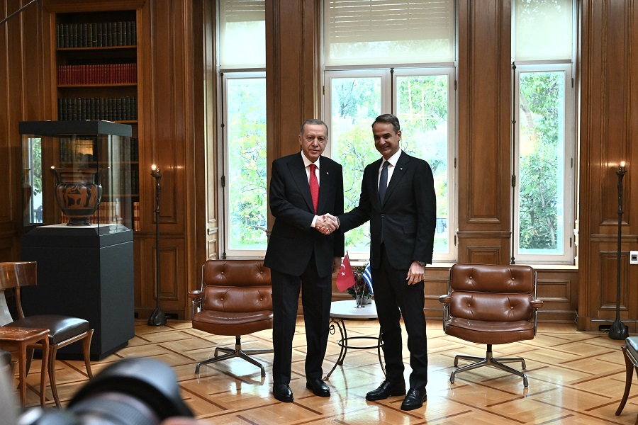 μητσοτακης ερντογαν 1