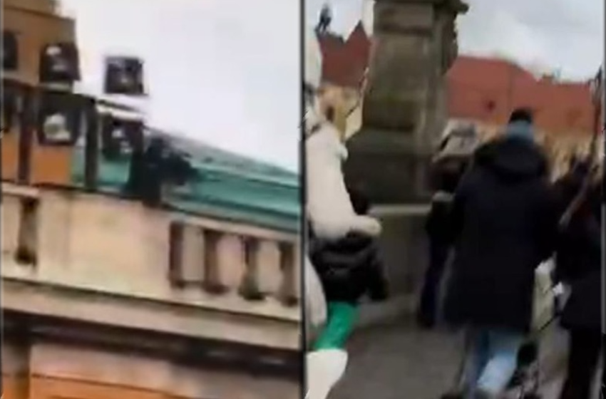  Πράγα: Η στιγμή που ο μακελάρης σκορπάει τον θάνατο – Καλά σχεδιασμένη η επίθεση λένε οι αρχές