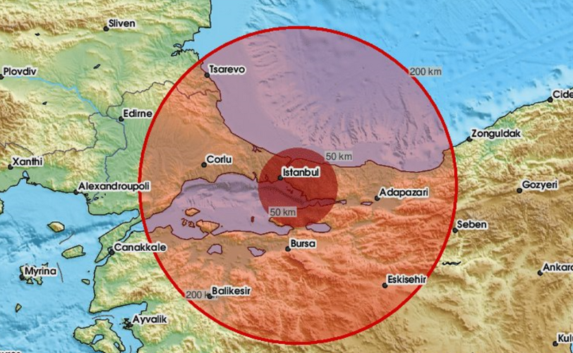  Ανησυχία στην Τουρκία από νέο σεισμό- Αισθητός στην Κωνσταντινούπολη