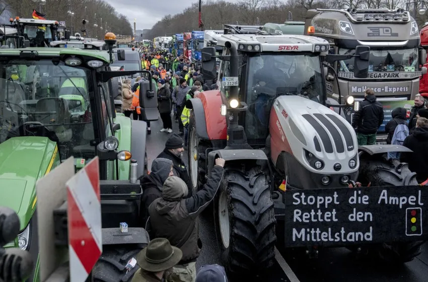  Γερμανία: Χωρίς μέτρα στήριξης των αγροτών η συζήτηση στην Βουλή – Νέες κινητοποιήσεις