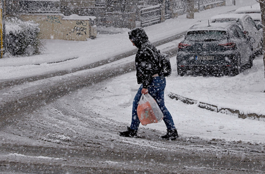  Επελαύνει ο χιονιάς στη Βόρεια Ελλάδα, πέφτει κι άλλο η θερμοκρασία- Η πρόγνωση Μαρουσάκη