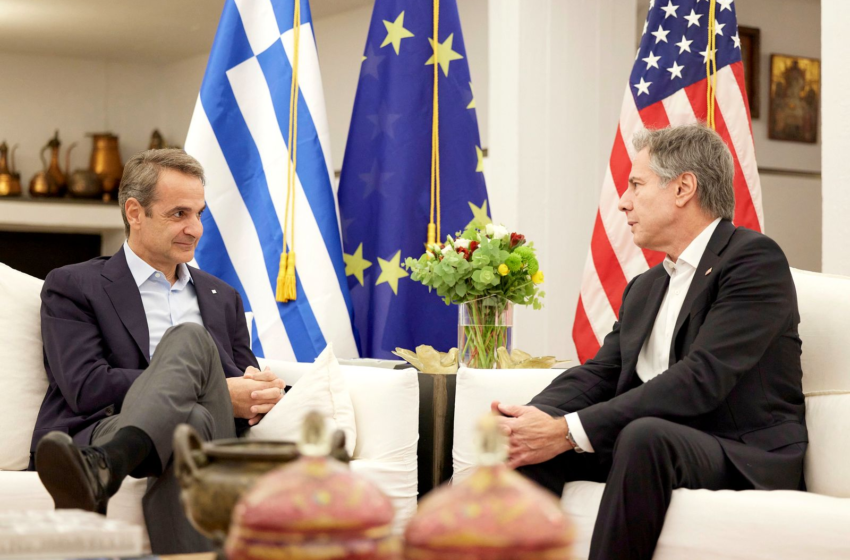  Μπλίνκεν/Μητσοτάκης:”Η Ελλάδα θα λάβει αυτά που έχουν συμφωνηθεί”