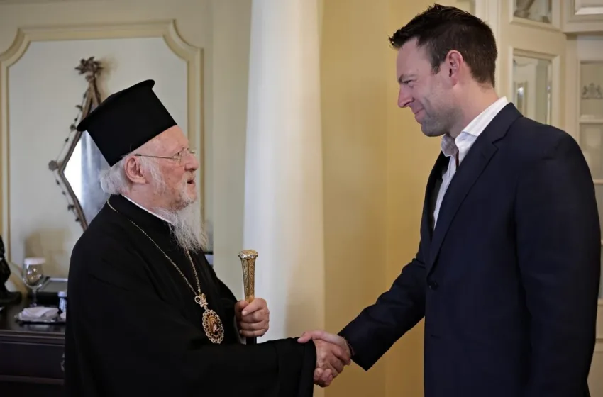  Στην Κωνσταντινούπολη ο Κασσελάκης – Συναντήσεις με Οικουμενικό Πατριάρχη και Ιμάμογλου