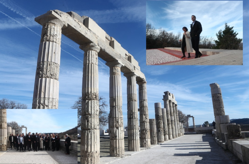  Εντυπωσιακές εικόνες από την “Ακρόπολη της Μακεδονίας”-Την Κυριακή ανοίγει για το κοινό