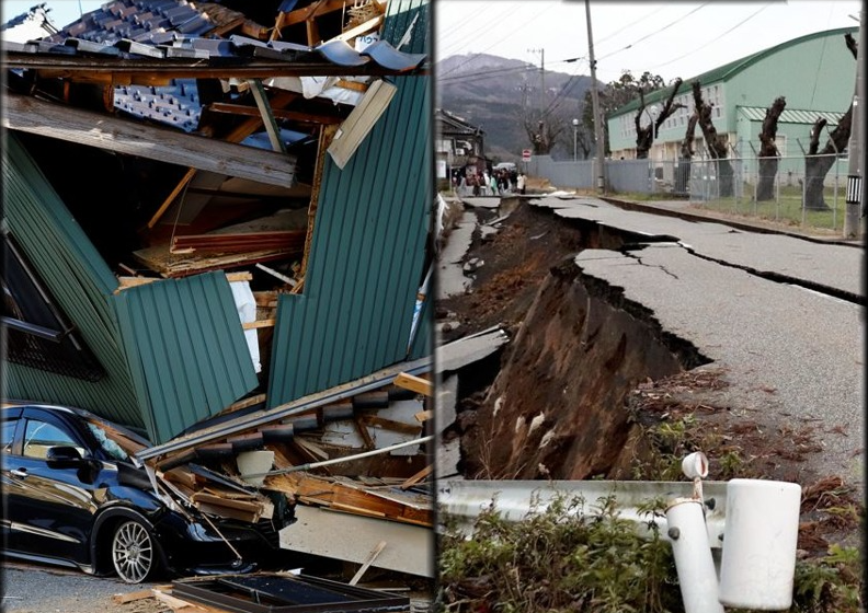  Ιαπωνία: Ανεβαίνει ο αριθμός των νεκρών από τα 7,6 Ρίχτερ – Αγωνία για τους εγκλωβισμένους – Μεγάλες καταστροφές