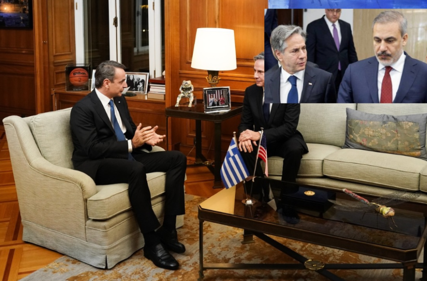  Μητσοτάκης/Μπλίνκεν:Κλειδί οι επαφές στην Τουρκία- Ο δύσκολος στόχος της Αθήνας