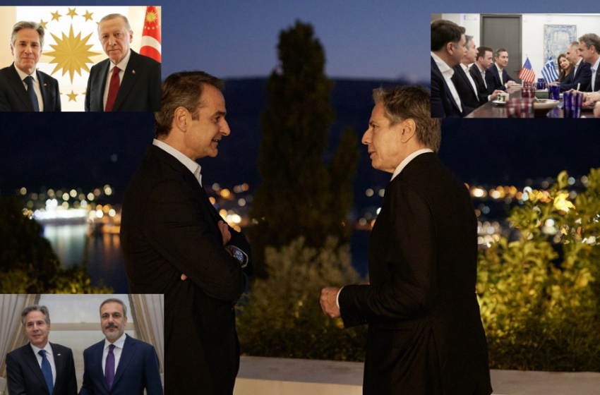  Η σημειολογία και η ουσία στις συναντήσεις Μπλίνκεν σε Τουρκία και Ελλάδα