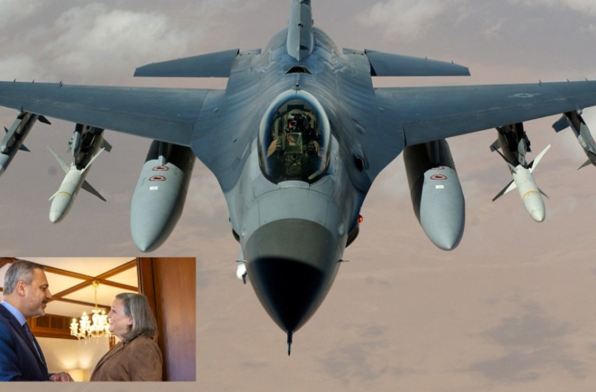  Τουρκικά F-16:Πληροφορίες για μυστική επιστολή στο Κογκρέσο μετά το… “σκοτσέζικο ντους” της Νούλαντ στην Άγκυρα