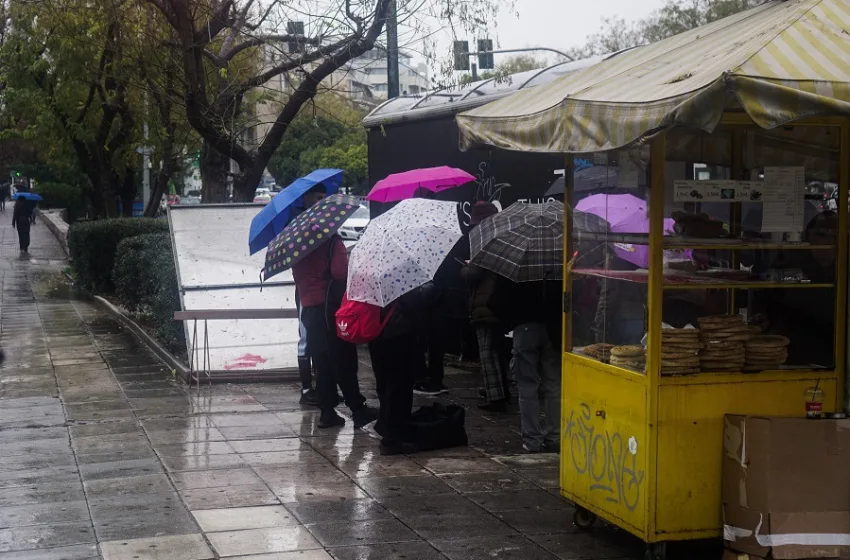  Χειμώνας: Τσουχτερό κρύο, βροχές και χιόνια – Ο καιρός μέχρι την Τετάρτη