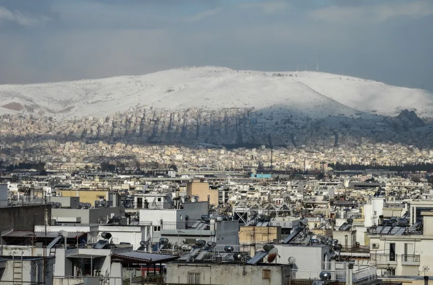  Μαρουσάκης: Χιόνια στην Αθήνα, χιονόστρωση στα βόρεια προάστια