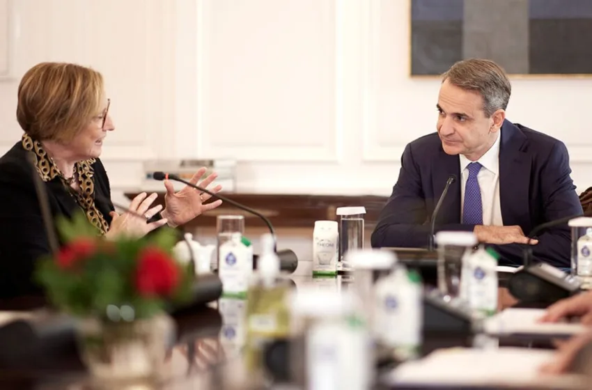  Συνάντηση Μητσοτάκη με την CEO της Vodafone – “Προσβλέπω στις επενδύσεις σας στην Ελλάδα”