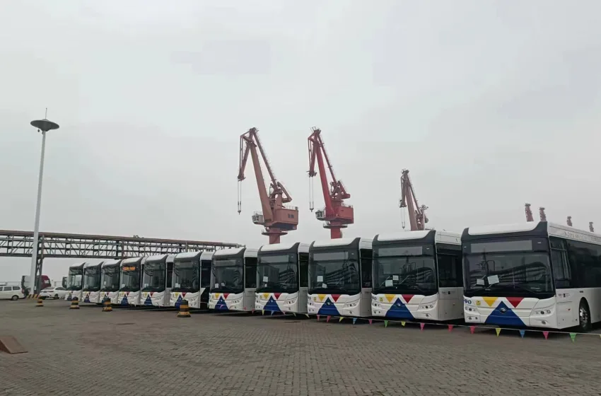  ΟΑΣΘ: Ξεκίνησαν από την Κίνα 110 ηλεκτρικά λεωφορεία για τη Θεσσαλονίκη