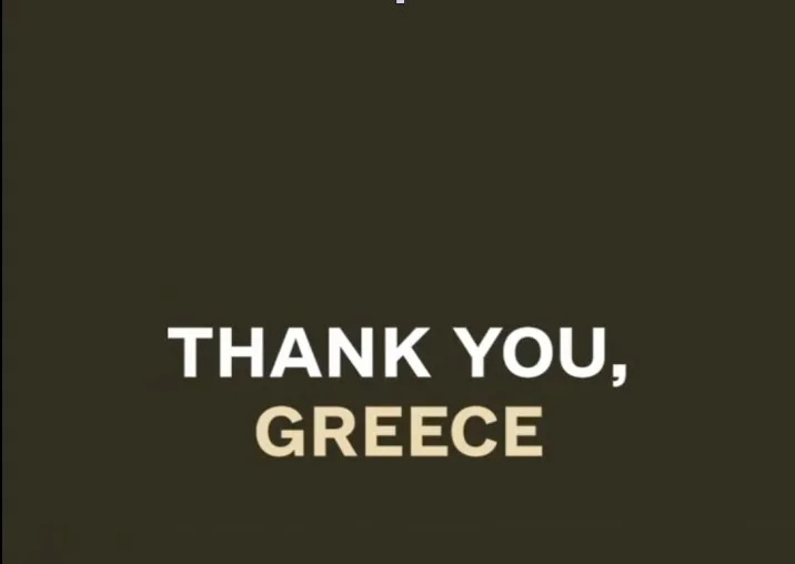  “Ευχαριστώ Ελλάδα – Μαζί είμαστε πιο δυνατοί” το μήνυμα του Κιέβου στην Αθήνα