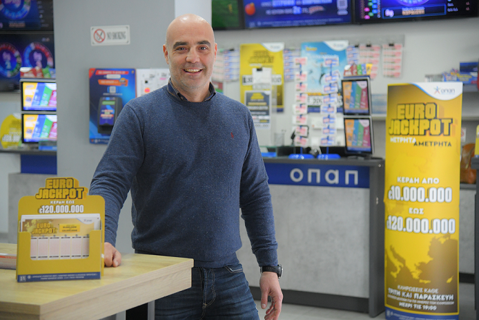  Αύριο η πρώτη κλήρωση του Eurojackpot στην Ελλάδα: Κέρδη χωρίς σύνορα μέχρι και 120 εκατ. ευρώ – Μόνο στα καταστήματα ΟΠΑΠ κάθε Τρίτη και Παρασκευή