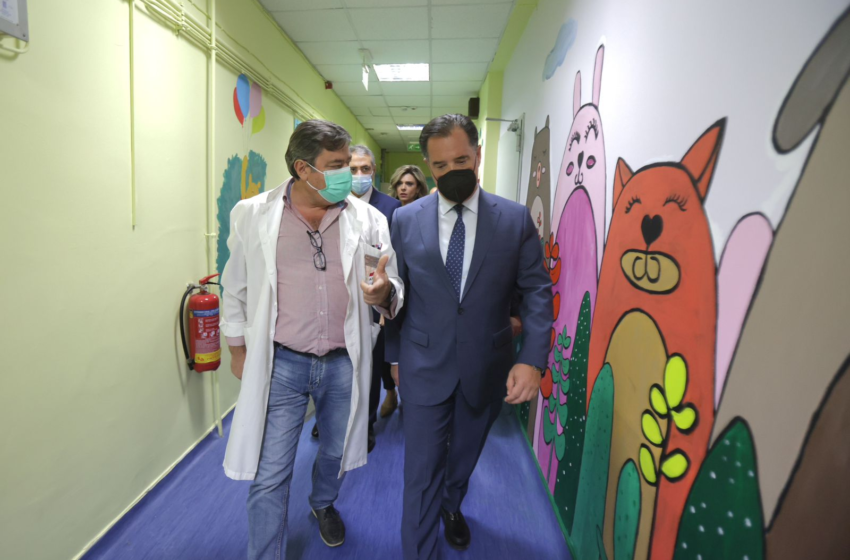  Γεωργιάδης: Το Καραμανδάνειο δεν έχει να ζηλέψει τίποτα από τα μεγάλα παιδιατρικά νοσοκομεία της Αθήνας