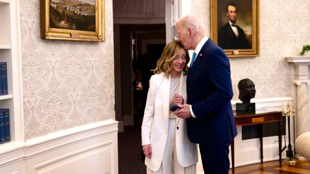 biden meloni fili