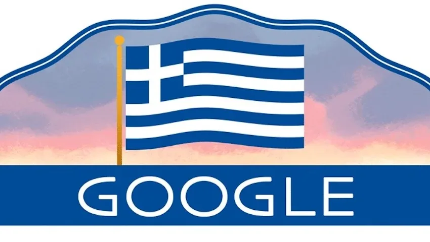  Η Google τιμά την 25η Μαρτίου με το σημερινό Doodle