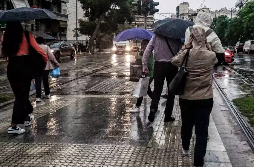  Κακοκαιρία εξπρές την Τρίτη με βροχές και καταιγίδες -Ποιες περιοχές θα χτυπήσει