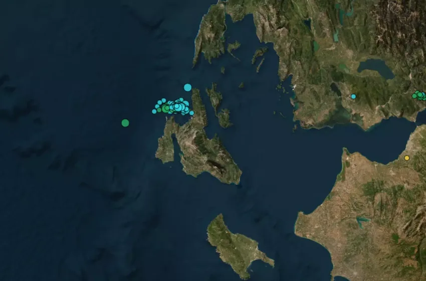  Κεφαλονιά:Τρεις σεισμοί από 3,2 έως 3,7 Ρίχτερ σε λιγότερη από 1 ώρα
