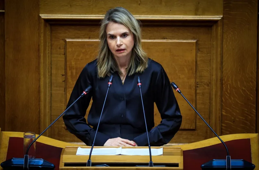  Μιλένα Αποστολάκη: “Συγκάλυψη-διαφθορά-ατιμωρησία το τρίπτυχο της κυβέρνησης”