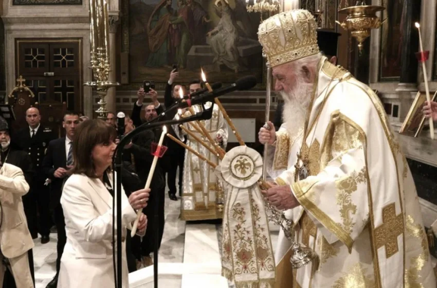  Σακελλαροπούλου σε Εκκλησία: “Οι προσκλήσεις στάλθηκαν ήδη -Πάντα ευπρόσδεκτοι στο Προεδρικό Μέγαρο”