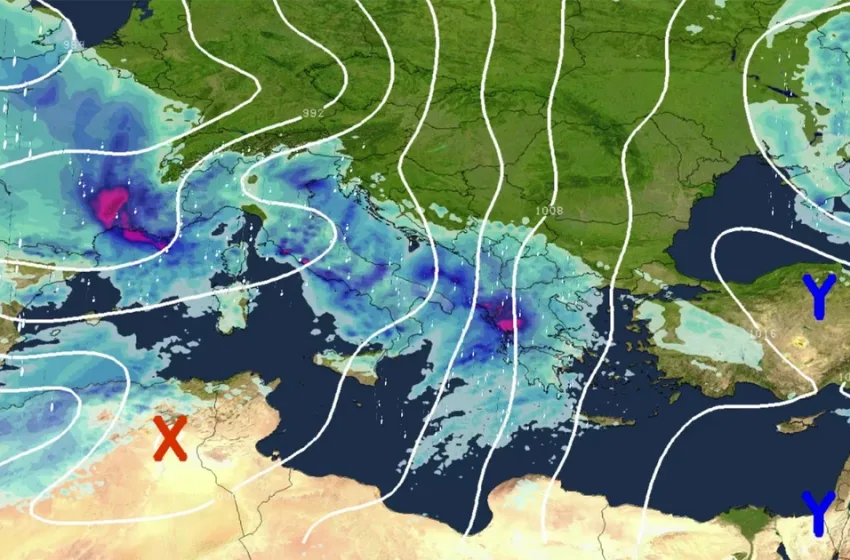  Αλλάζει ο καιρός: Κοκτέιλ ζέστης, βροχής και σκόνης – Η πρόβλεψη Μαρουσάκη