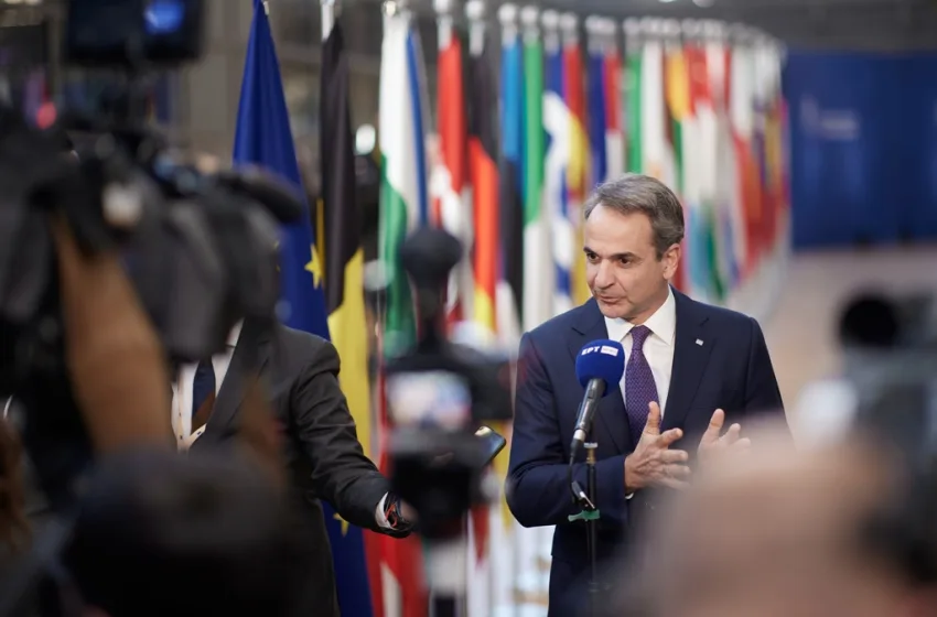  Μητσοτάκης: Ευρωομόλογο για την αμυντική θωράκιση της Ευρώπης πρότεινε στη Σύνοδο Κορυφής